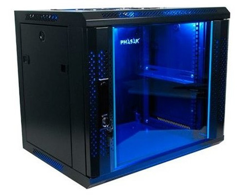 Armario rack mural 19 pulgadas phasak pro